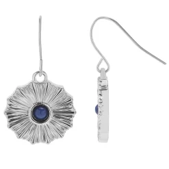 Sonoma Goods For Life® Blue Stone Radial Drop Earrings