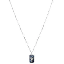 Sonoma Goods For Life® Blue Inlay With Evil Eye Pendant Necklace
