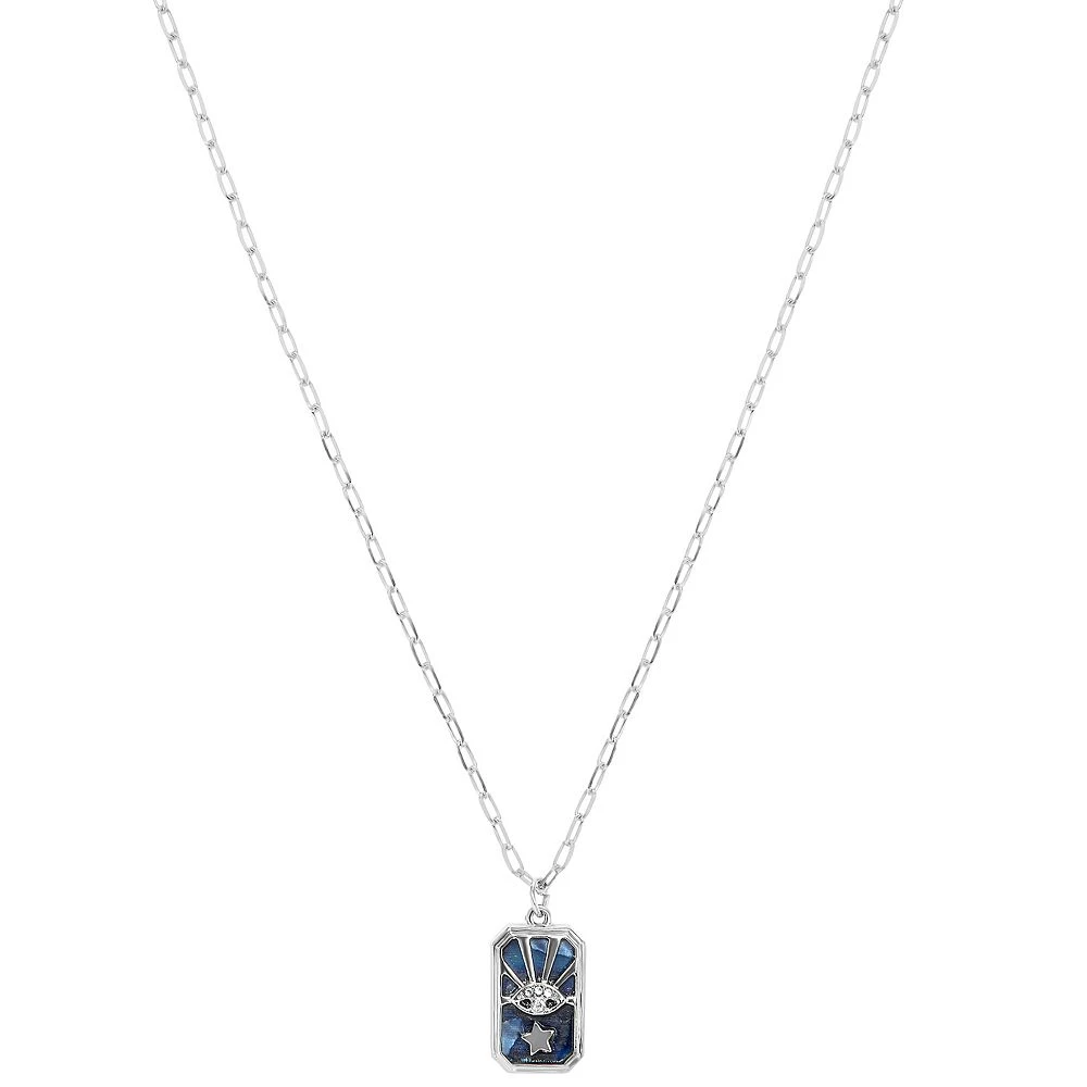 Sonoma Goods For Life® Blue Inlay With Evil Eye Pendant Necklace 1 Sonoma Goods For Life® Blue Inlay With Evil Eye Pendant Necklace