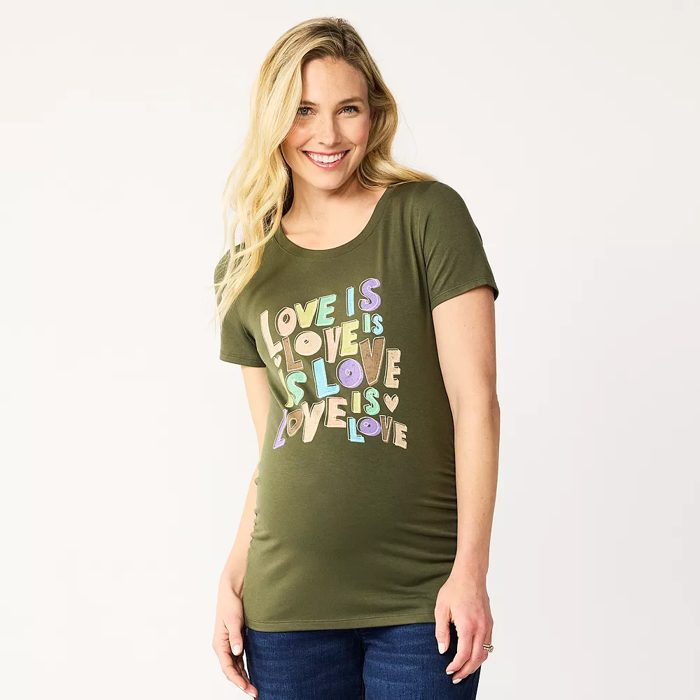 Maternity Sonoma Goods For Life® Pride Tee 1 Maternity Sonoma Goods For Life® Pride Tee