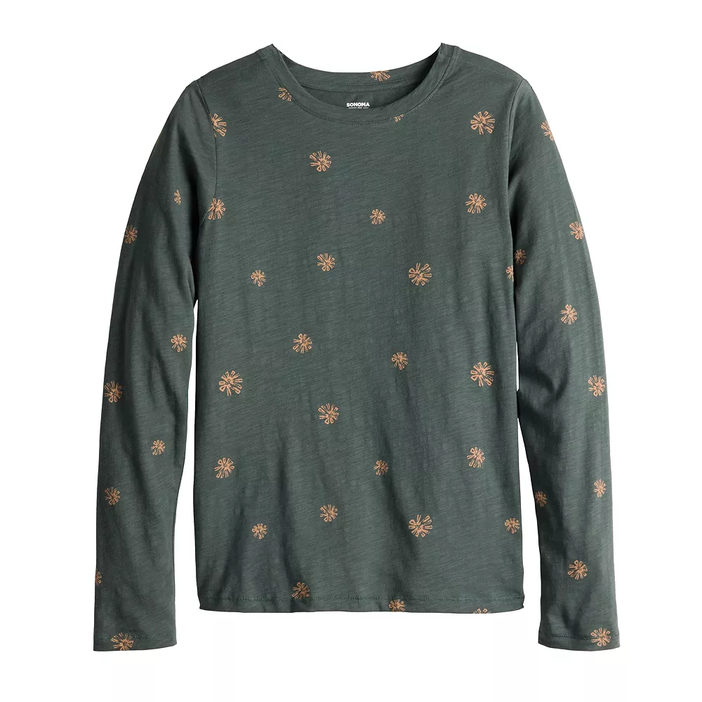 Women's Sonoma Goods For Life® Adaptive & Easy Dressing Everyday Long Sleeve Top 9 Women's Sonoma Goods For Life® Adaptive & Easy Dressing Everyday Long Sleeve Top - Image 9