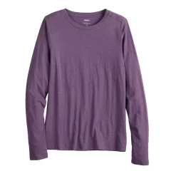 Women's Sonoma Goods For Life® Adaptive & Easy Dressing Everyday Long Sleeve Top 25 Women's Sonoma Goods For Life® Adaptive & Easy Dressing Everyday Long Sleeve Top -True Fit Shop 5816132 Purple