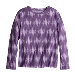 Women's Sonoma Goods For Life® Adaptive & Easy Dressing Everyday Long Sleeve Top 21 Women's Sonoma Goods For Life® Adaptive & Easy Dressing Everyday Long Sleeve Top -True Fit Shop 5816132 Purple Geo