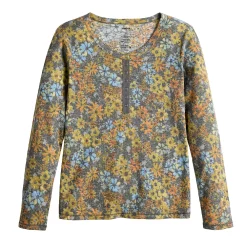 Women's Sonoma Goods For Life® Essential Henley Top 19 Women's Sonoma Goods For Life® Essential Henley Top -True Fit Shop 5816147 ALT5