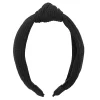Sonoma Goods For Life® Black Ribbed Top Knot Headband