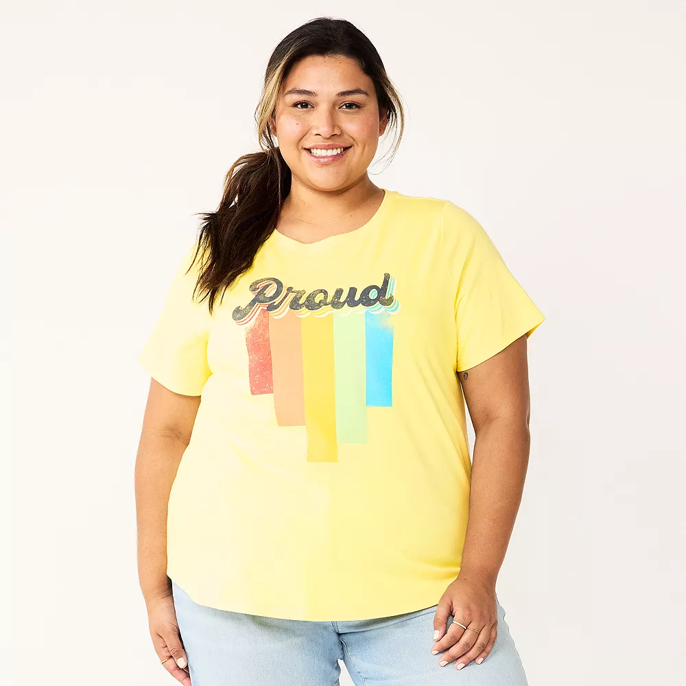 Women's Sonoma Goods For Life® Pride Graphic Tee 1 Women's Sonoma Goods For Life® Pride Graphic Tee