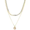 Sonoma Goods For Life® 3 Row Semi Pendant Necklace