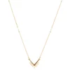 Sonoma Goods For Life® Gold Tone Skinny Chain With Casted Y Pendant Necklace