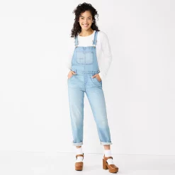 Women's Sonoma Goods For LifeĀ® Cropped Jean Overalls