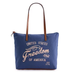 Sonoma Goods For Life® Canvas Tote Bag 31 Sonoma Goods For Life® Canvas Tote Bag -True Fit Shop 5847910 Navy Freedom