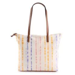 Sonoma Goods For Life® Canvas Tote Bag 32 Sonoma Goods For Life® Canvas Tote Bag -True Fit Shop 5847910 Rainbow Tie Dye