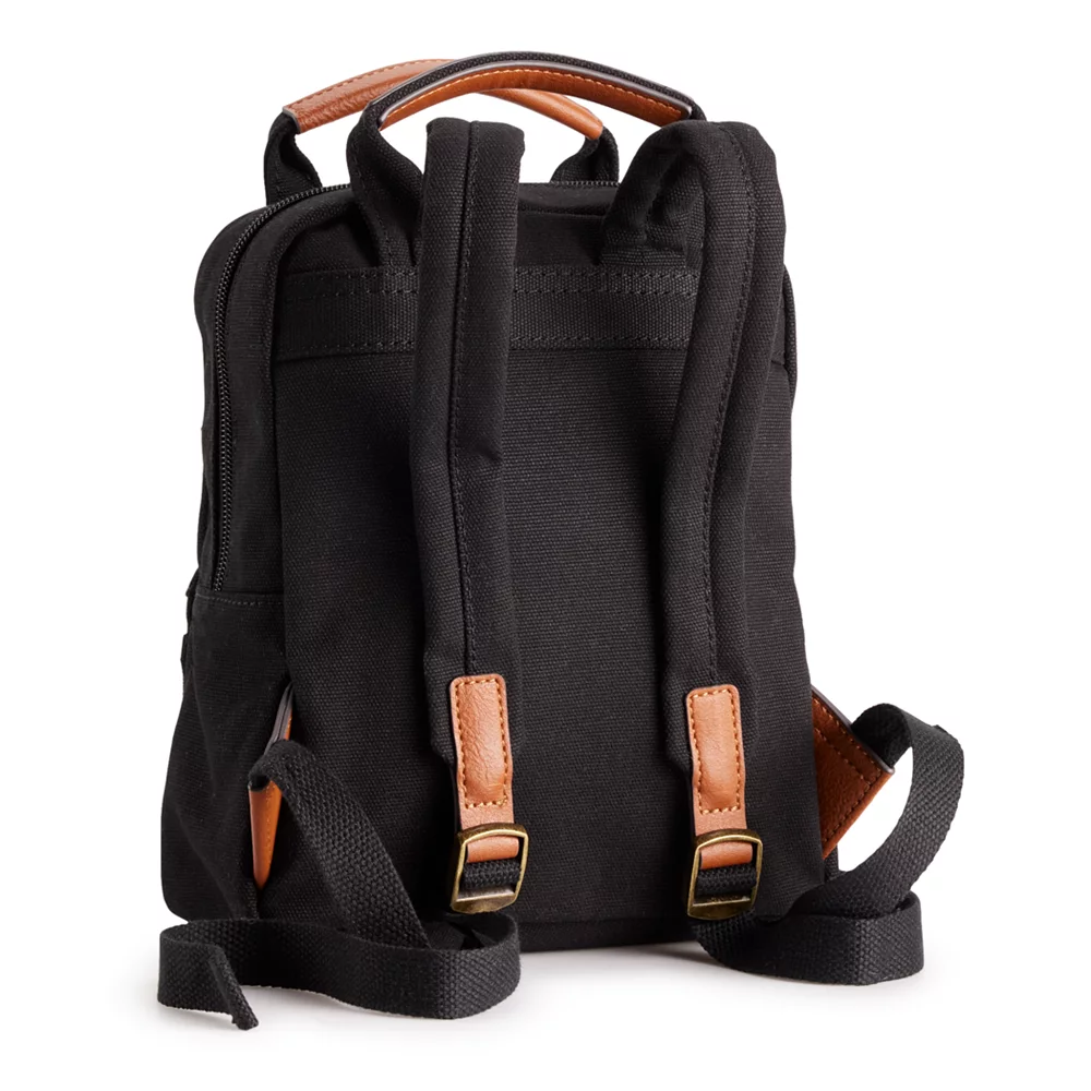 Sonoma Goods For Life® Camden Canvas Mini Backpack 3 Sonoma Goods For Life® Camden Canvas Mini Backpack - Image 3