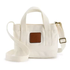 Sonoma Goods For Life® Camden Canvas Mini Crossbody Bag