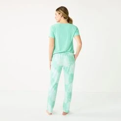 Women's Sonoma Goods For Life® 3-piece Pajama Top, Pajama Shorts & Pajama Pants Sleep Set -True Fit Shop 5879060 ALT
