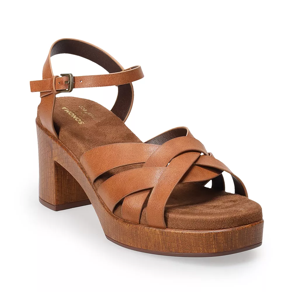 Sonoma Goods For Life® Irenne Women's Faux Wood Platform Sandals 2 Sonoma Goods For Life® Irenne Women's Faux Wood Platform Sandals - Image 2