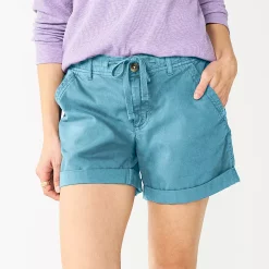 Women's Sonoma Goods For Life® Utility Shorts -True Fit Shop 5927776 Light Blue