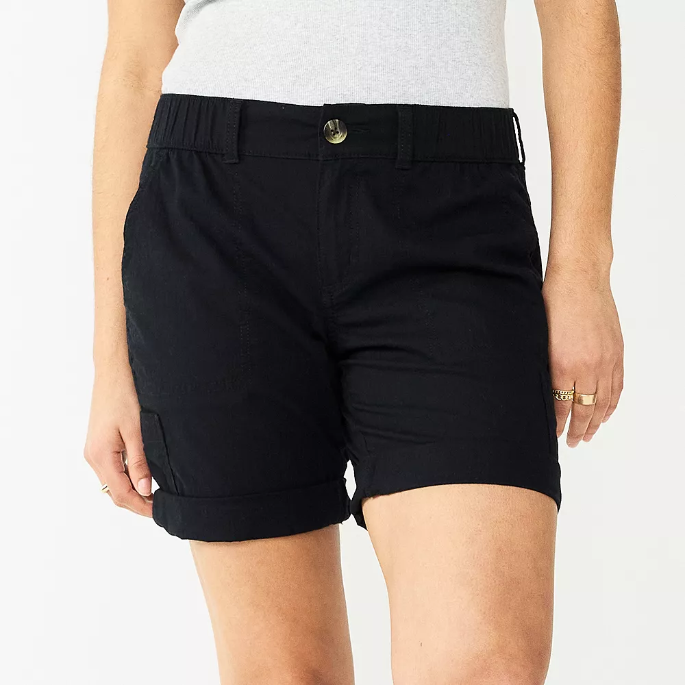 Petite Sonoma Goods For Life® Utility Bermuda Shorts 3 Petite Sonoma Goods For Life® Utility Bermuda Shorts - Image 3