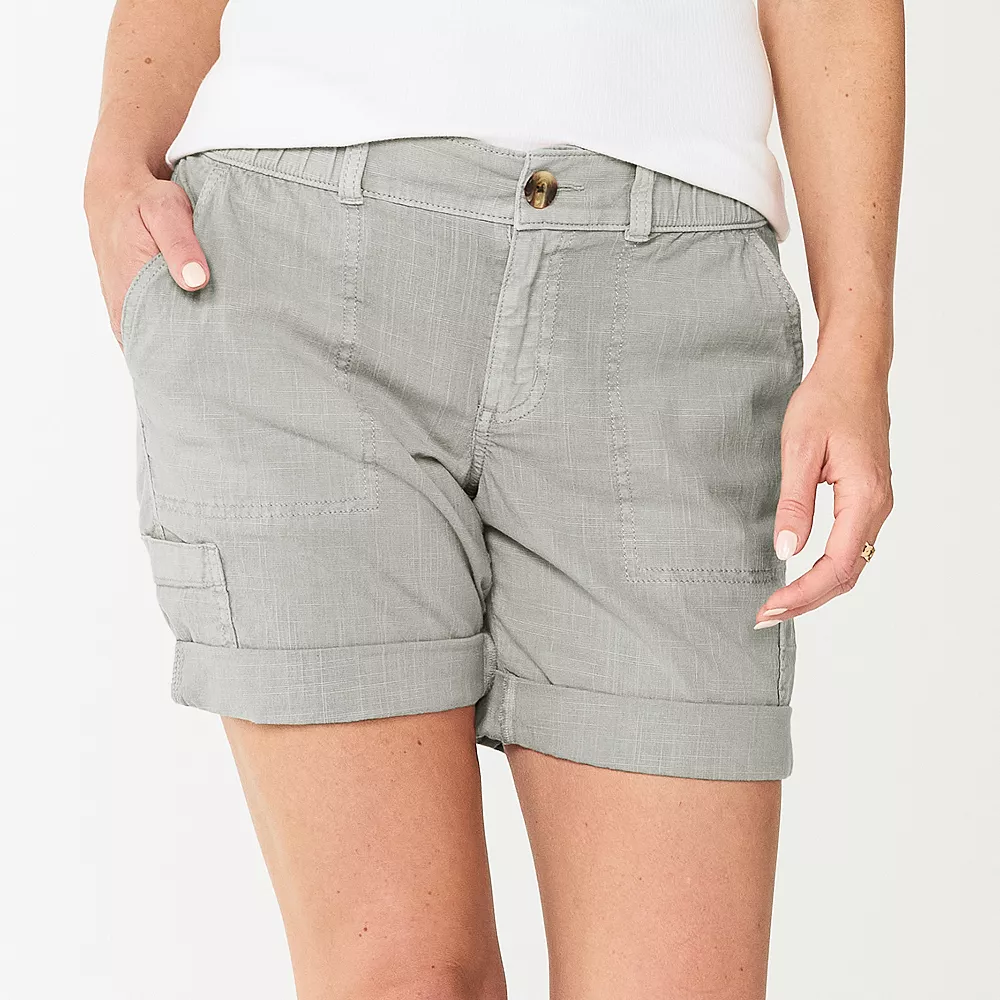 Petite Sonoma Goods For Life® Utility Bermuda Shorts 4 Petite Sonoma Goods For Life® Utility Bermuda Shorts - Image 4