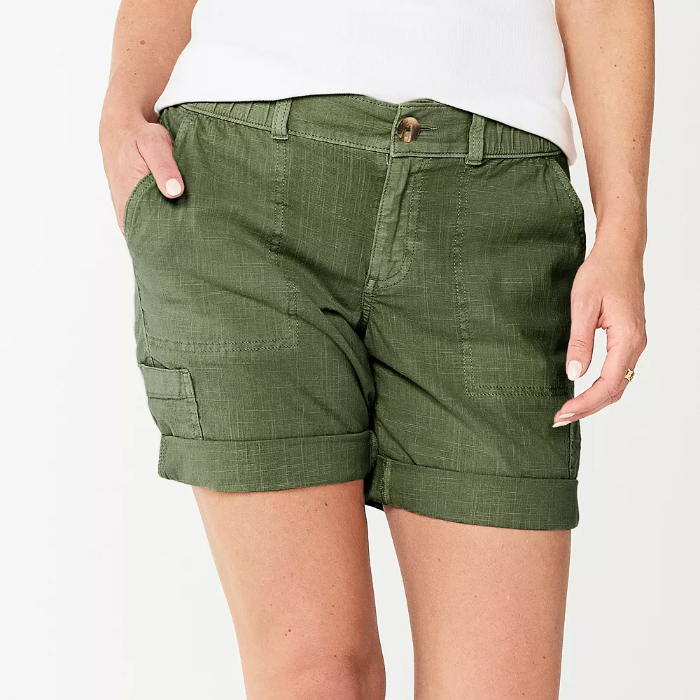 Petite Sonoma Goods For Life® Utility Bermuda Shorts 2 Petite Sonoma Goods For Life® Utility Bermuda Shorts - Image 2