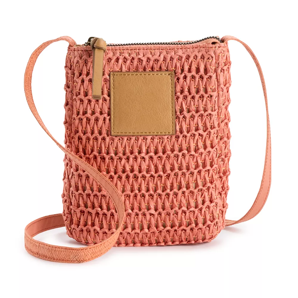 Sonoma Goods For Life® Straw Phone Crossbody Bag 3 Sonoma Goods For Life® Straw Phone Crossbody Bag - Image 3
