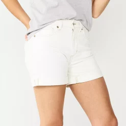 Women's Sonoma Goods For Life® Premium Denim Shorts 7 Women's Sonoma Goods For Life® Premium Denim Shorts -True Fit Shop 5932297 White