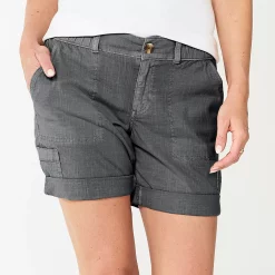 Women's Sonoma Goods For Life® Utility Bermuda Shorts -True Fit Shop 5940057 Dark Gray