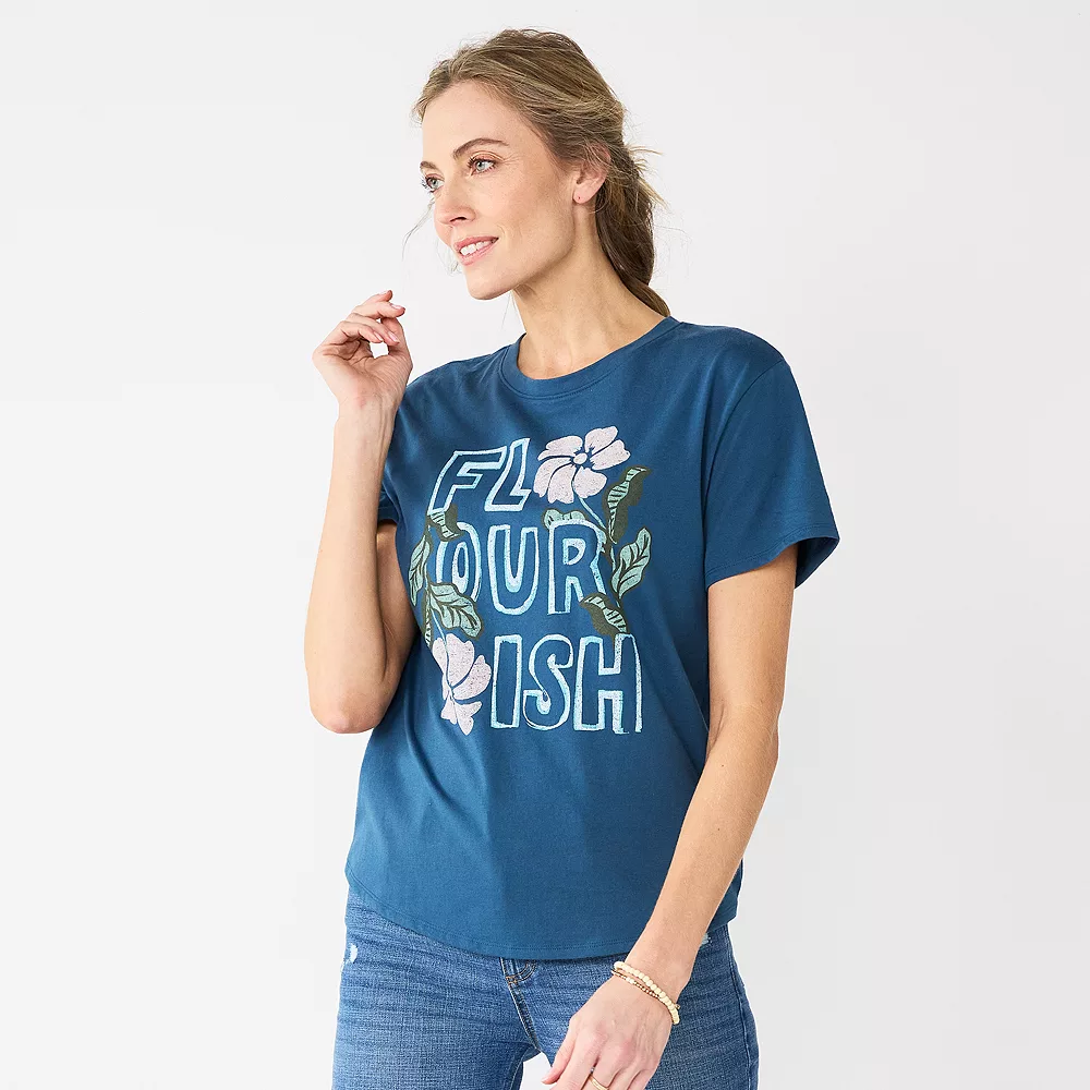 Women's Sonoma Goods For Life® Relaxed Graphic Tee 2 Women's Sonoma Goods For Life® Relaxed Graphic Tee - Image 2