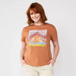 Women's Sonoma Goods For Life® Relaxed Graphic Tee 18 Women's Sonoma Goods For Life® Relaxed Graphic Tee -True Fit Shop 5974706 Mountain