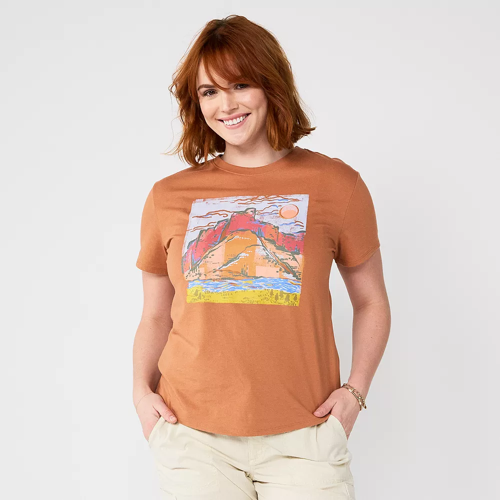 Women's Sonoma Goods For Life® Relaxed Graphic Tee 4 Women's Sonoma Goods For Life® Relaxed Graphic Tee - Image 4