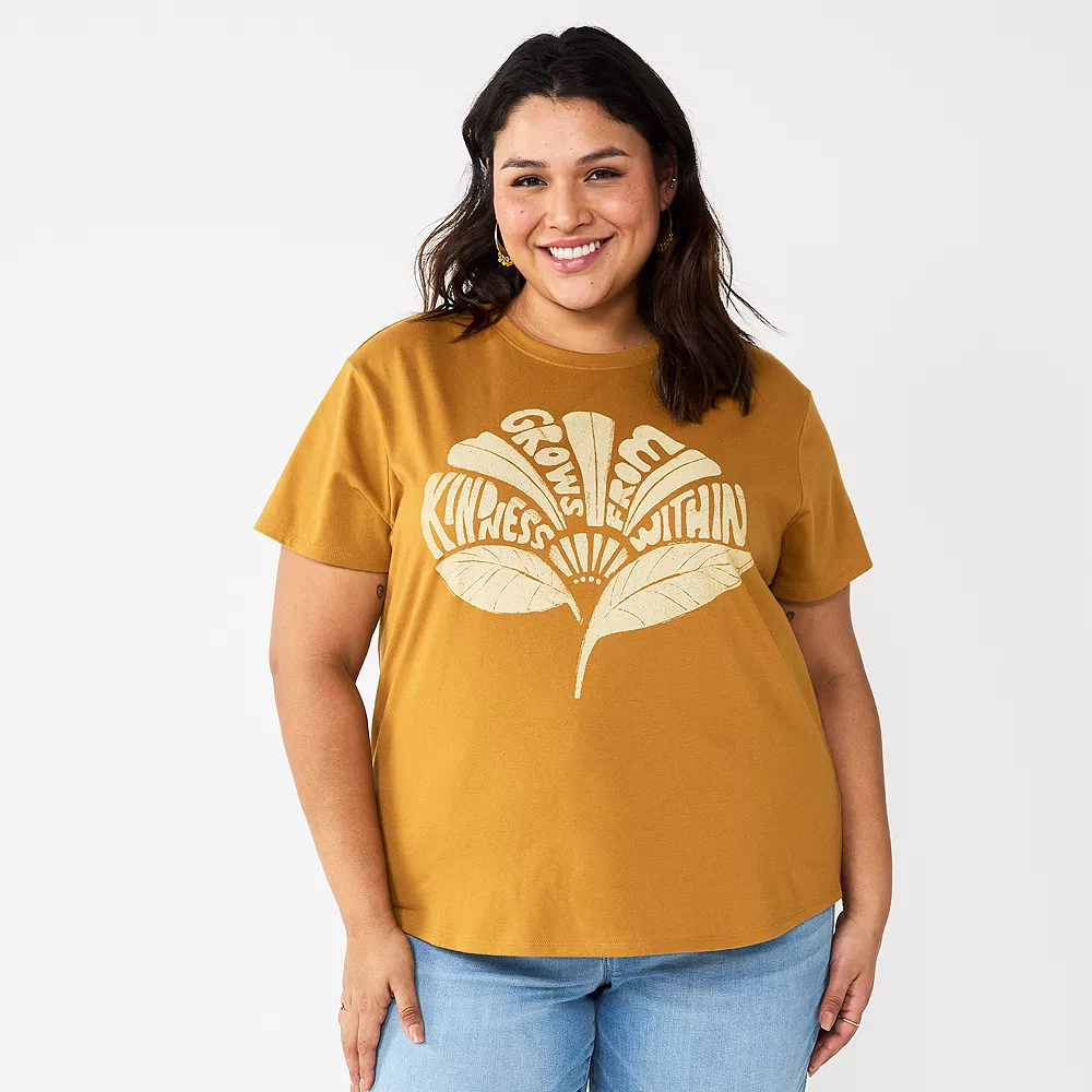 Plus Size Sonoma Goods For Life® Relaxed Graphic Tee 2 Plus Size Sonoma Goods For Life® Relaxed Graphic Tee - Image 2