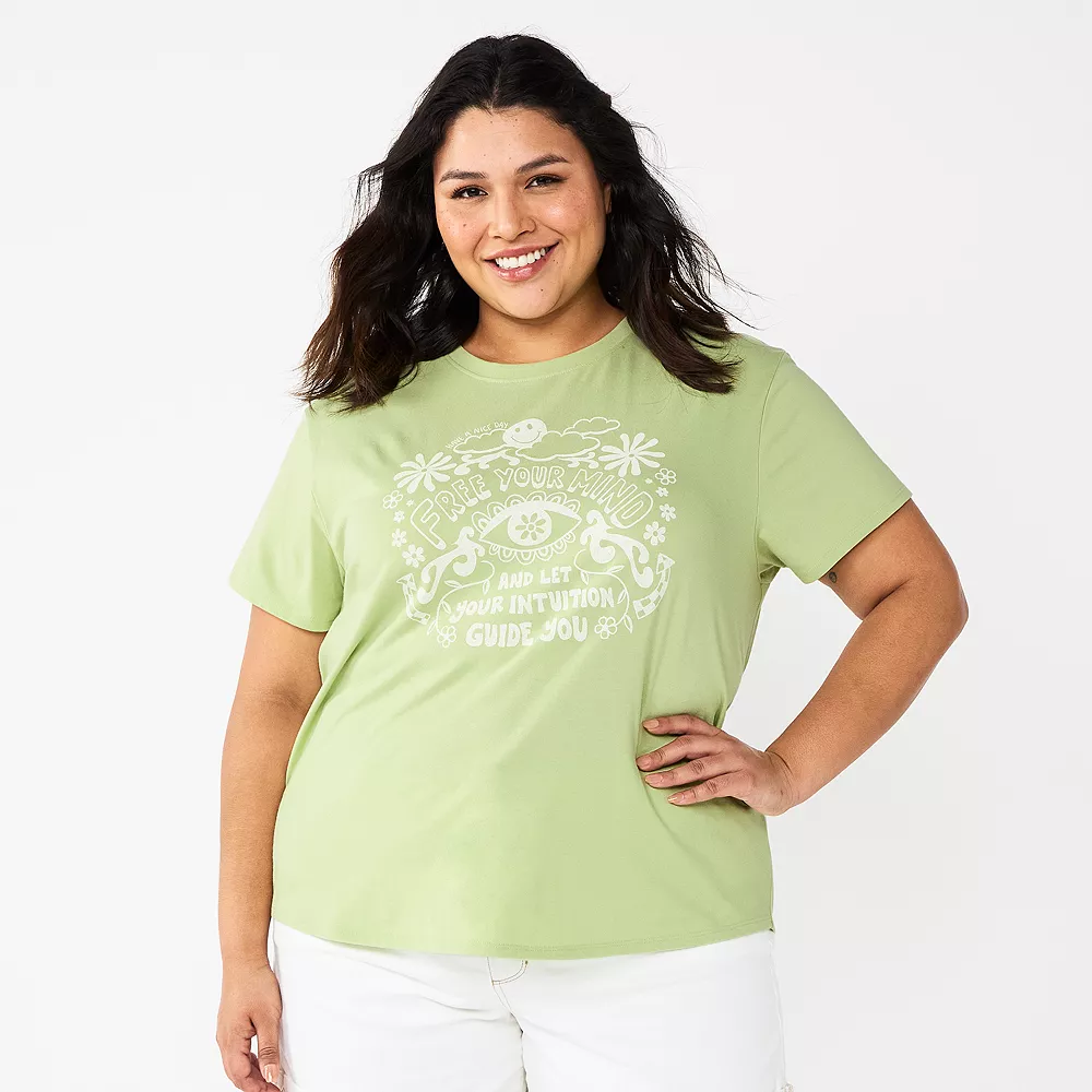 Plus Size Sonoma Goods For Life® Relaxed Graphic Tee 1 Plus Size Sonoma Goods For Life® Relaxed Graphic Tee