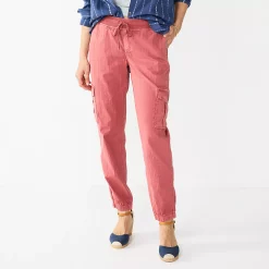 Women's Sonoma Goods For LifeĀ® Mid Rise Pull On Jogger Pants