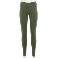 Women's Sonoma Goods For Life® Midrise Leggings 20 Women's Sonoma Goods For Life® Midrise Leggings -True Fit Shop 6120748 Green