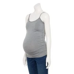 Maternity Sonoma Goods For Life® Seamless Camisole - Size XS 7 Maternity Sonoma Goods For Life® Seamless Camisole - Size XS -True Fit Shop 6142300 Grey