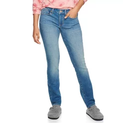 Women's Sonoma Goods For Life® Supersoft Midrise Straight-Leg Jeans -True Fit Shop 6142731 Schell